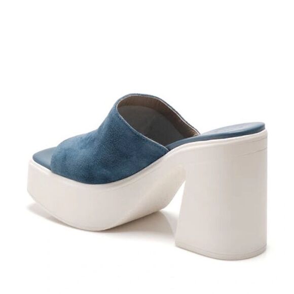 Free People Zoe Platform Sandal 40 EU / 10 M US, WINDING RIVER Combo - Picture 8 of 9